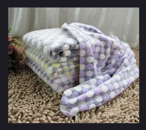 Fleecová deka 60 x 80 cm - fialová 